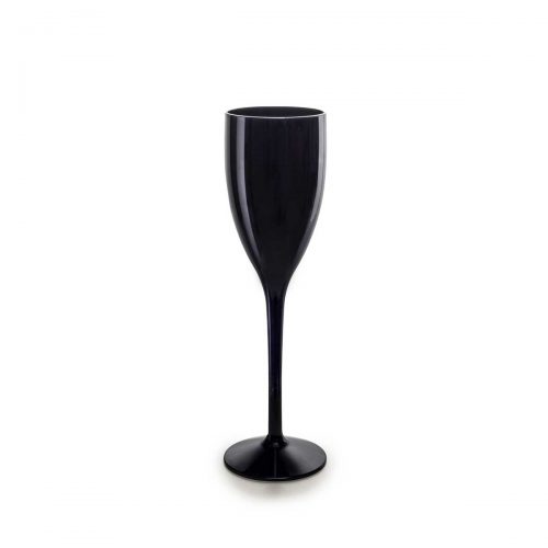 Flûte à champagne noire incassable | RBDRINKS®