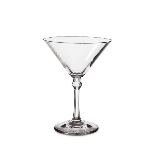 Transparent martini glass 20 cl